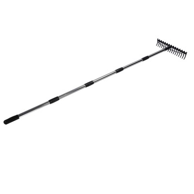 Rake Garten Reinigung Rake Drehen Und Harken 17-zahn Rake Garden Finishing