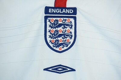 UMBRO EANGLAND ユニホーム 2005-07 England Umbro Home Football Shirt (L) (Excellent