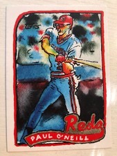 2022 Topps X Andy Friedman Spotlight 70 Series Paul O'Neill Reds 1989 Topps 57
