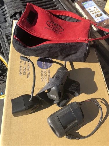 NiteRider 3 Piece Bike Light Set In Bag - Untested - Bicycle