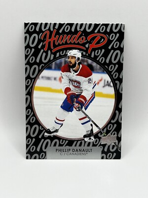 Phillip Danault 2021-22 UD Series 1 Hundo P #HP-20 Montreal Canadiens