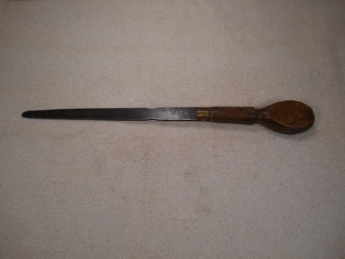 Antique Wilkinson large Turnscrew Screwdriver 18 1/4” long (Marked H.F. Co. # 4) - Picture 8 of 8