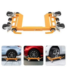 2200lb Car Wheel Dolly Lever Type Positioning Moving Vehicle Jack Auto Lift tool