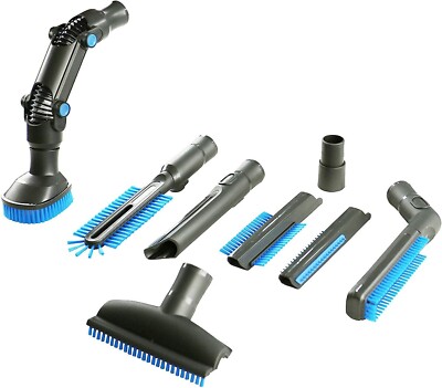 Einhell 8-teiliges Staubsauger-Zubehör-Set Reinigungswerkzeug-Set Auto Diener Home