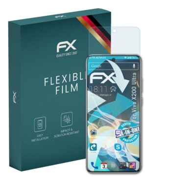 atFoliX 2x Film Protection d'écran pour Fujitsu Lifebook U9312 mat&antichoc