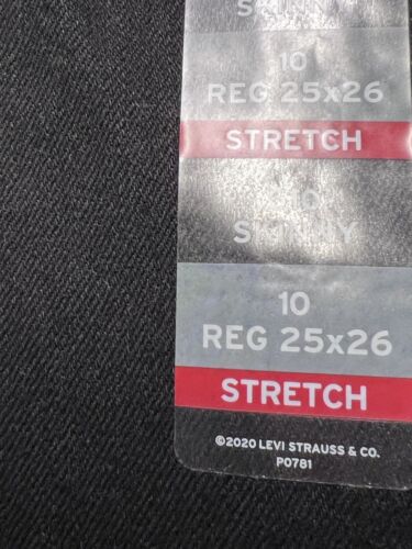 NEW Levi's 510 Skinny Boys Stretch Denim Jeans Black 10 Reg Size 25x25 Dark Wash - Picture 8 of 9