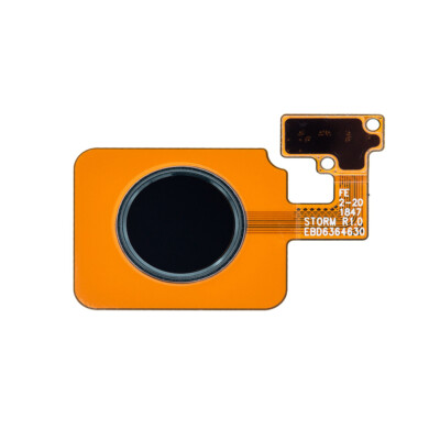 Home Button/Fingerprint Scanner Flex Cable For LG G8 ThinQ / V50 ThinQ 5G -Black