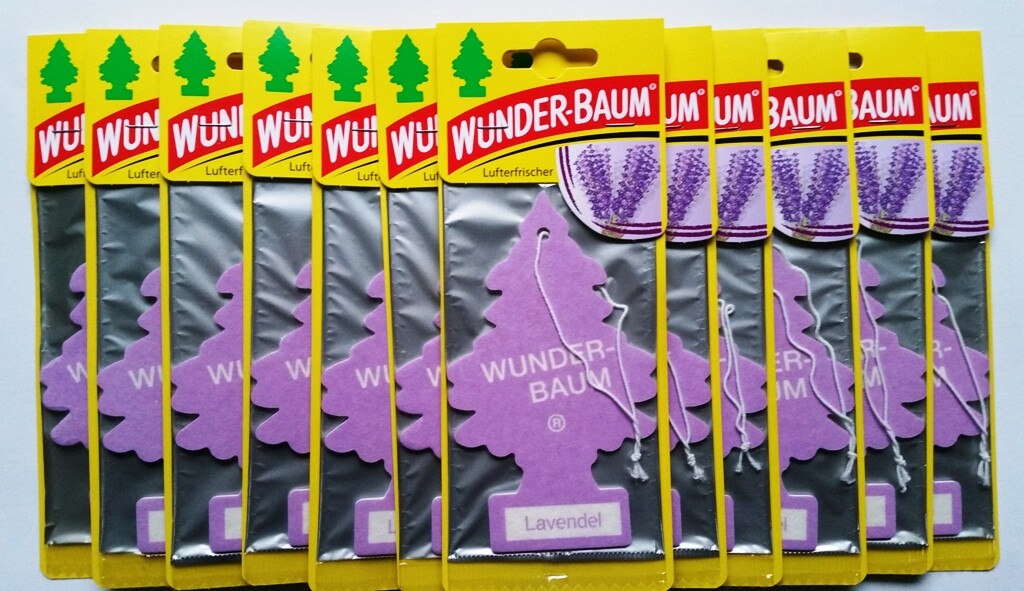 Wunderbaum Lavendel 12X Auto Duftbaum Lufterfrischer Air Freshener-image