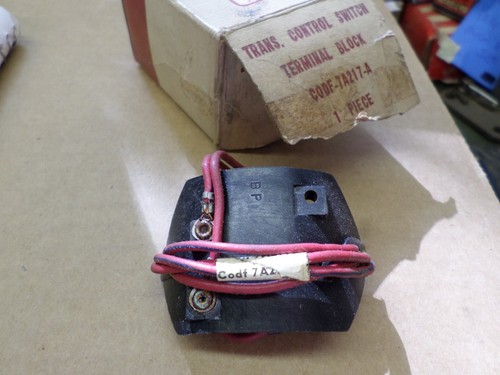 1960 64 ford falcon nos transmission control switch terminal block CODF-7A217-A - Picture 1 of 2