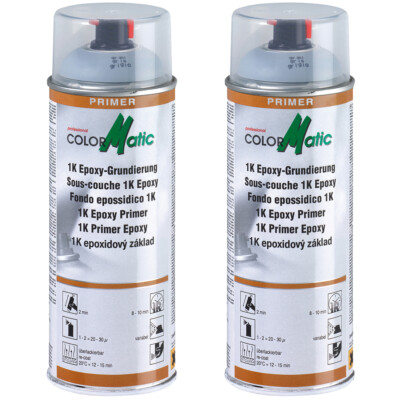Colormatic 1K Epoxy-Grundierung Professional 2x 400ml Primer Korrosionsschutz