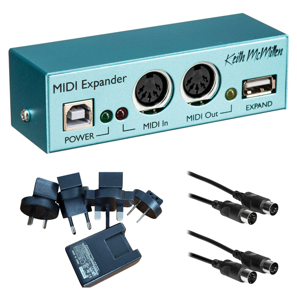 （美品）KEITH MCMILLEN MIDI Expander MIDI Expander | Pearl Drums -Official site-