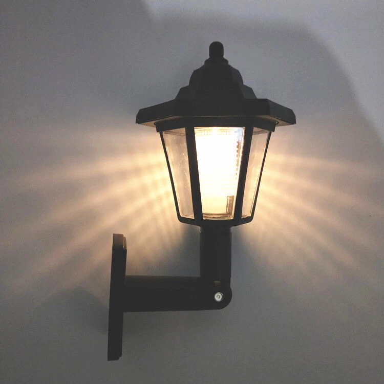 Waterproof Wall Mount Solar Lights Outdoor Pathway Gate Light Bright Lamp Garden - Image 4 of 4