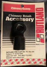 Chimney Brush Accessory Sweep Rutland Ring Pull 1/4 Inch Synthetic Rubber