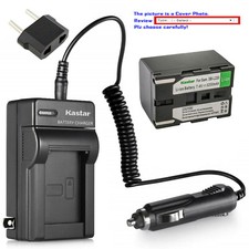 Kastar Battery AC Travel Charger for Samsung SB-L220 VP-D39 VP-D390 Camcorder