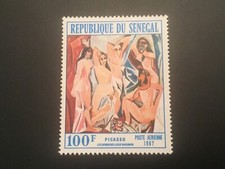 ICOLLECTZONE  Senegal C59 VF NH art Picasso