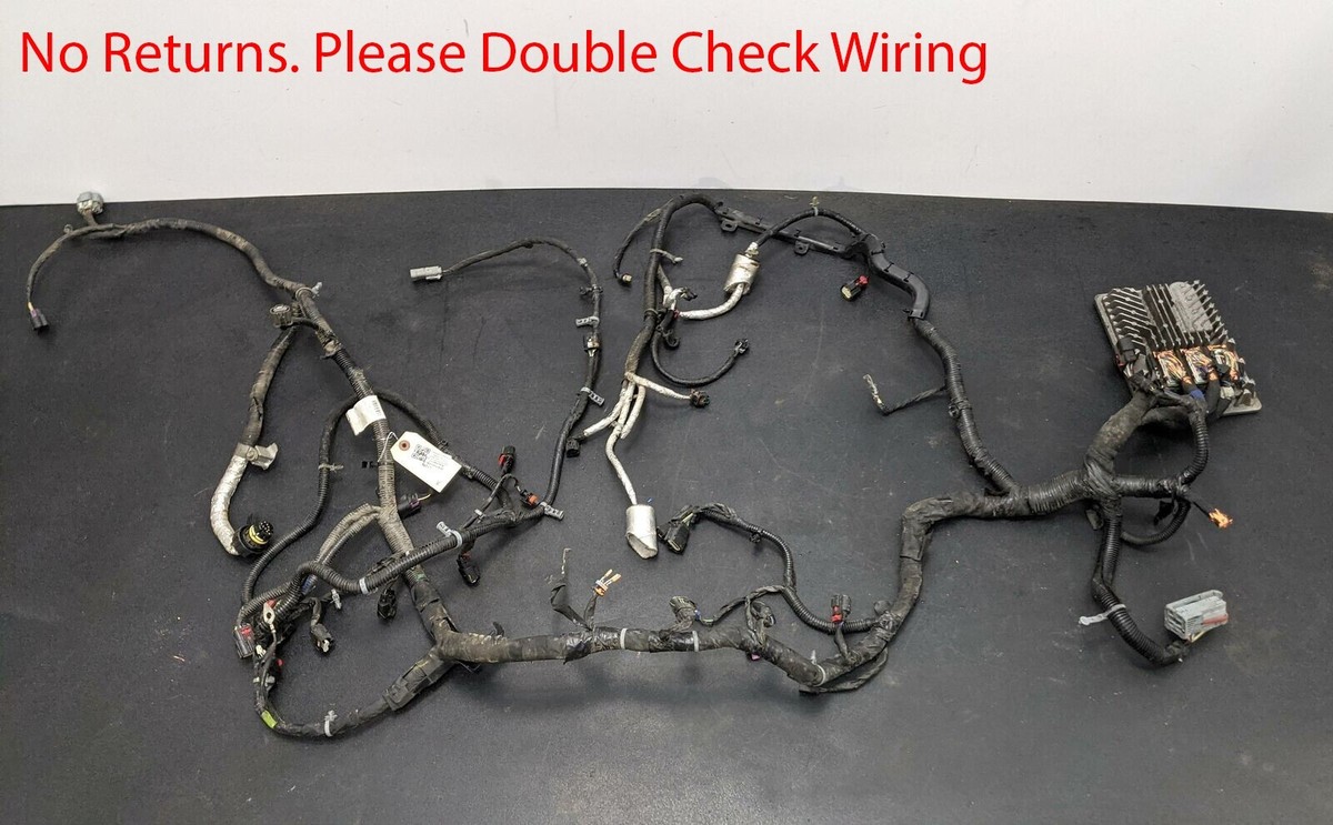 Engine Wiring Harness For Parts Only 2016 Chevrolet Suburban