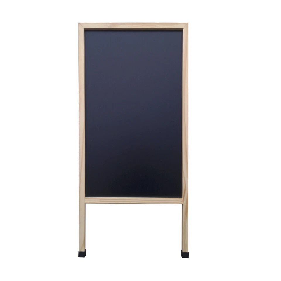 20X40" A-Frame Black Board Sidewalk Sign Menu Board Wet Erase Board Promotion - Image 3 of 4