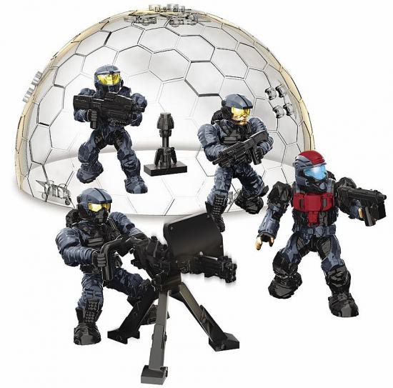 Mega Bloks Halo UNSC Flood Hunters Battle Unit – Covert OPs Set Mit Spartanern & Flood-Figuren