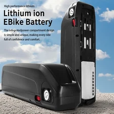 Hailong 48V15A Electric Bicycle Li-ion Battery  & 40A BMS For ≤750W Motor 1Pack