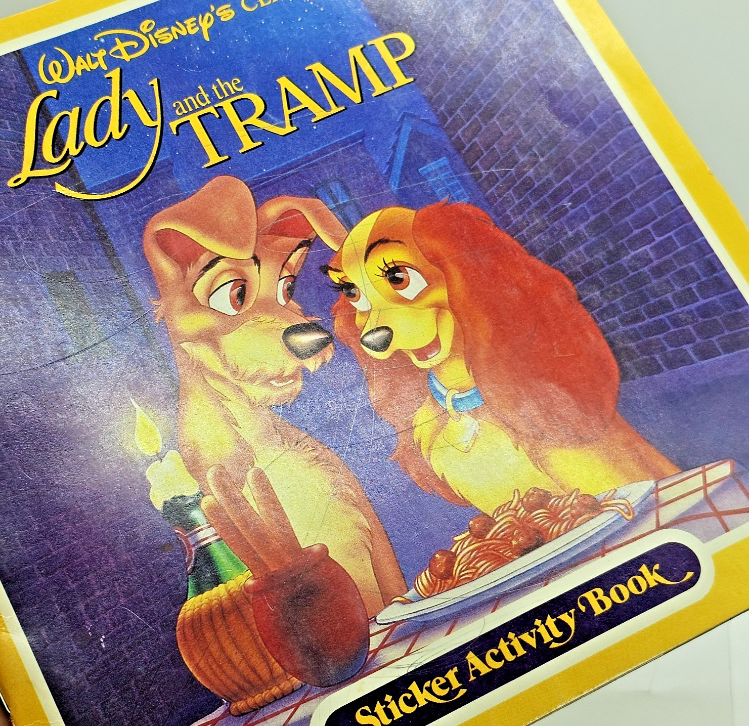 McDonald's American Tail: Fievel's Boat Trip & Lady and the Tramp Sticker Book