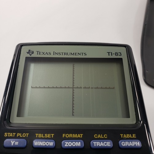 Texas Instruments TI-83 Graphing Calculator (working) Dead Pixels - Picture 3 of 7