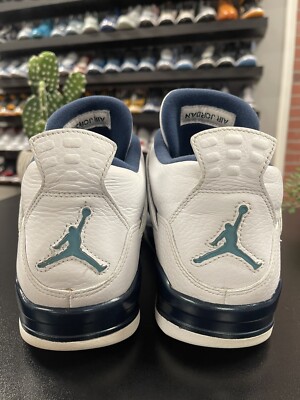 Size 10 - Air Jordan 4 Retro LS Legend Blue/Columbia 314254-107 | eBay