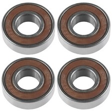 Caltric 6001-RS 6001RS 6001 RS Deep Groove Rubber Sealed Ball Bearings 12x28x8