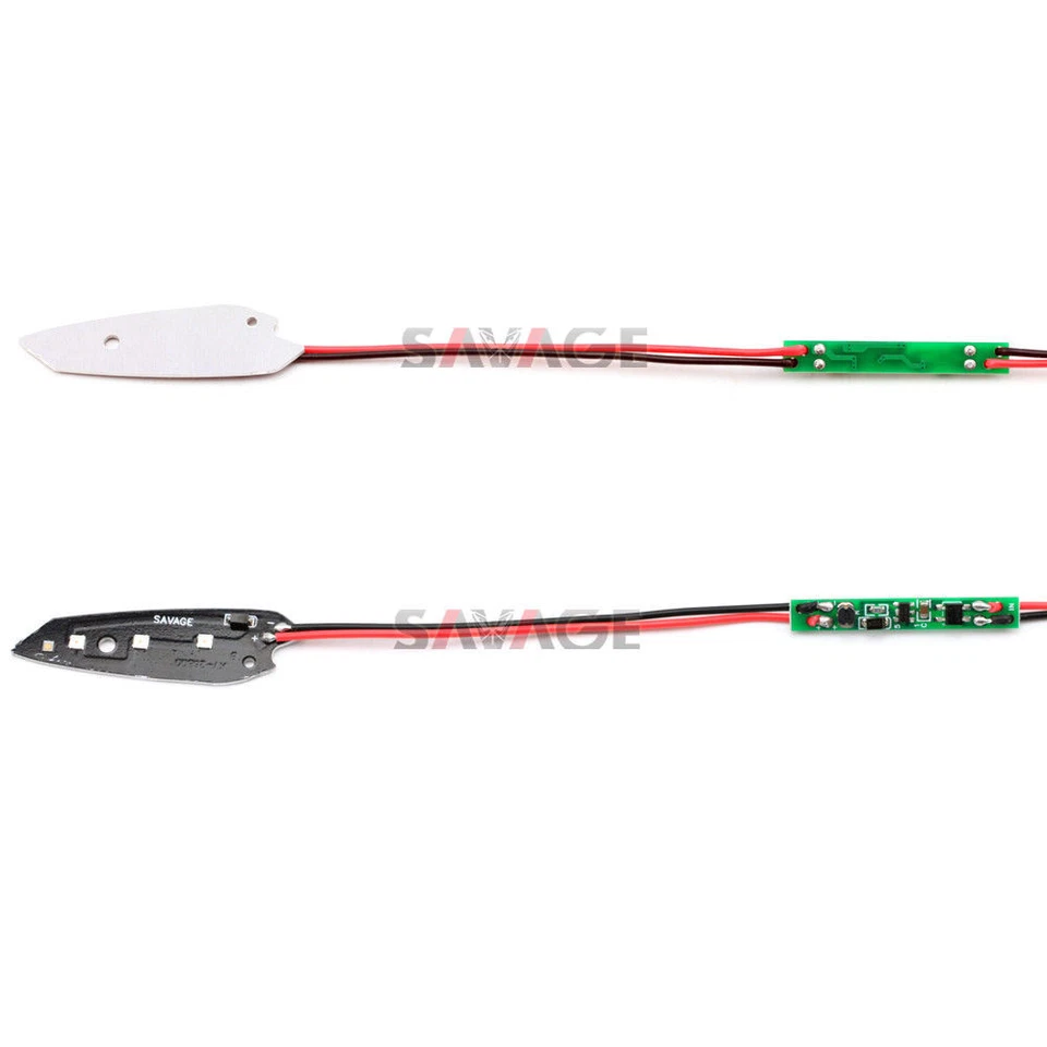 Para YAMAHA FZ-03 FZ-07 FZ-09 FZ-10 FZ-25 LED Señal de giro Luz Indicadora Lámpara Foto 3 de 4