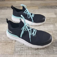 Timberland Pro Setra Knit Shoes Womens Sz 9.5 Black Composite Safety Toe Slip On