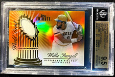 BGS 9.5 2012 WILLIE STARGELL SSP /25 TRIBUTE WORLD SERIES ORANGE SWATCHES G1743