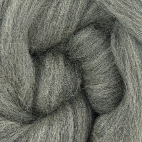 Grey Merino Wool Top 23 Micron / 22LB Bump