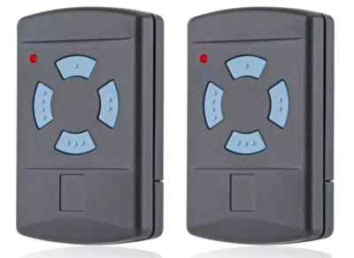 2x Garagentor Handsender für Hörmann HSM4-868 HSE2/HS4-868 Blue Buttons 868MHz