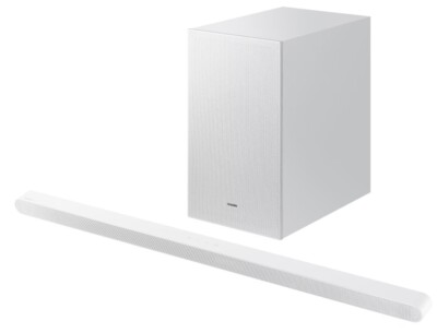 Samsung Soundbar 2024 3.1ch S701D Soundbar und Subwoofer Weiß Ultra Slim Dolby