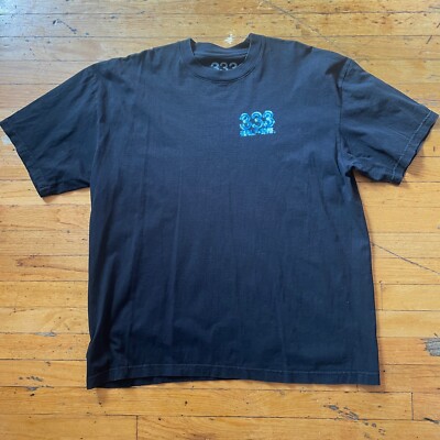 Halfevil 333 Black Crewneck T-Shirt Men's Size XL