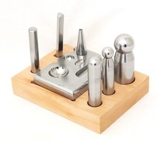 The Block Swage And Dapping Set With Matching...