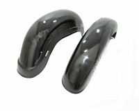 FüR Royal Enfield 350Cc Vorne Schutzblech Hinten Fender Schwarz
