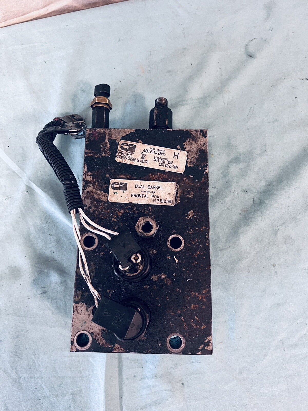 Cummins ISC 8.3L 8.9L Diesel Caps Fuel Injection Pump OEM 4076442RX