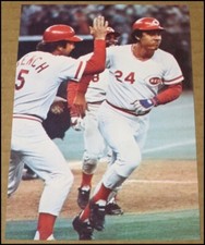 1975 Tony Perez Johnny Bench SI Photo Clipping Cincinnati Reds Joe Morgan 4
