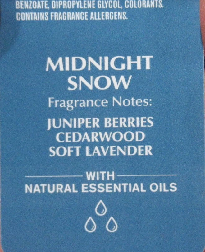 White Barn Bath & Body Works Wallflower Refill Bulb Lot Set of 5 MIDNIGHT SNOW - Image 3 of 3