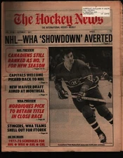 The Hockey News Weekly Newspaper Oct 7, 1977 Vol 31 #1 Pete Mahovlich 102621WEEM