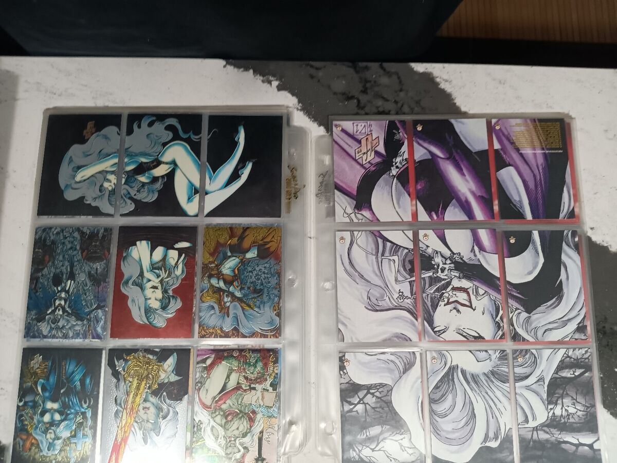 1994 Lady Death 1-100 Complete Chromium Card Set NM/MINT 1994 Lady Death 1-100 Complete Chromium Card Set NM/MINT