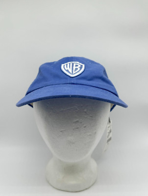 Vintage Womens Warner Bros. Deadstock Strap Hat Blue Y2K 2000 NWT