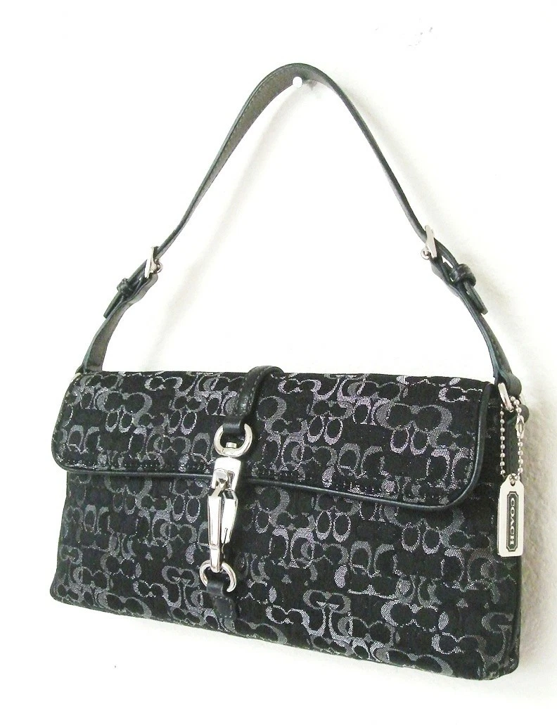 Coach Hampton Canvas Exterior Small Bags & Handbags for Women for