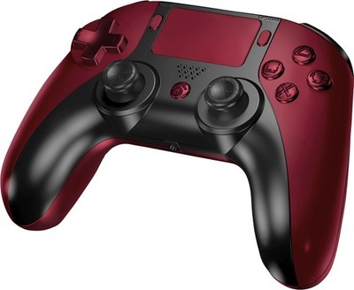 READY 2 GAMING PS4 Pro Pad X Schwarz/Rot Controller Mehrfarbig für PlayStation 4