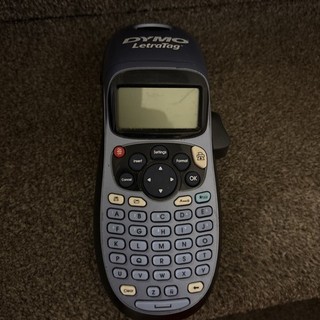 Dymo Letra Tag Label Maker Labelling Machine Bare Unit