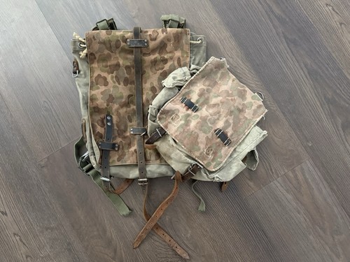 Vintage Austrian Pea Dot Field Packs.