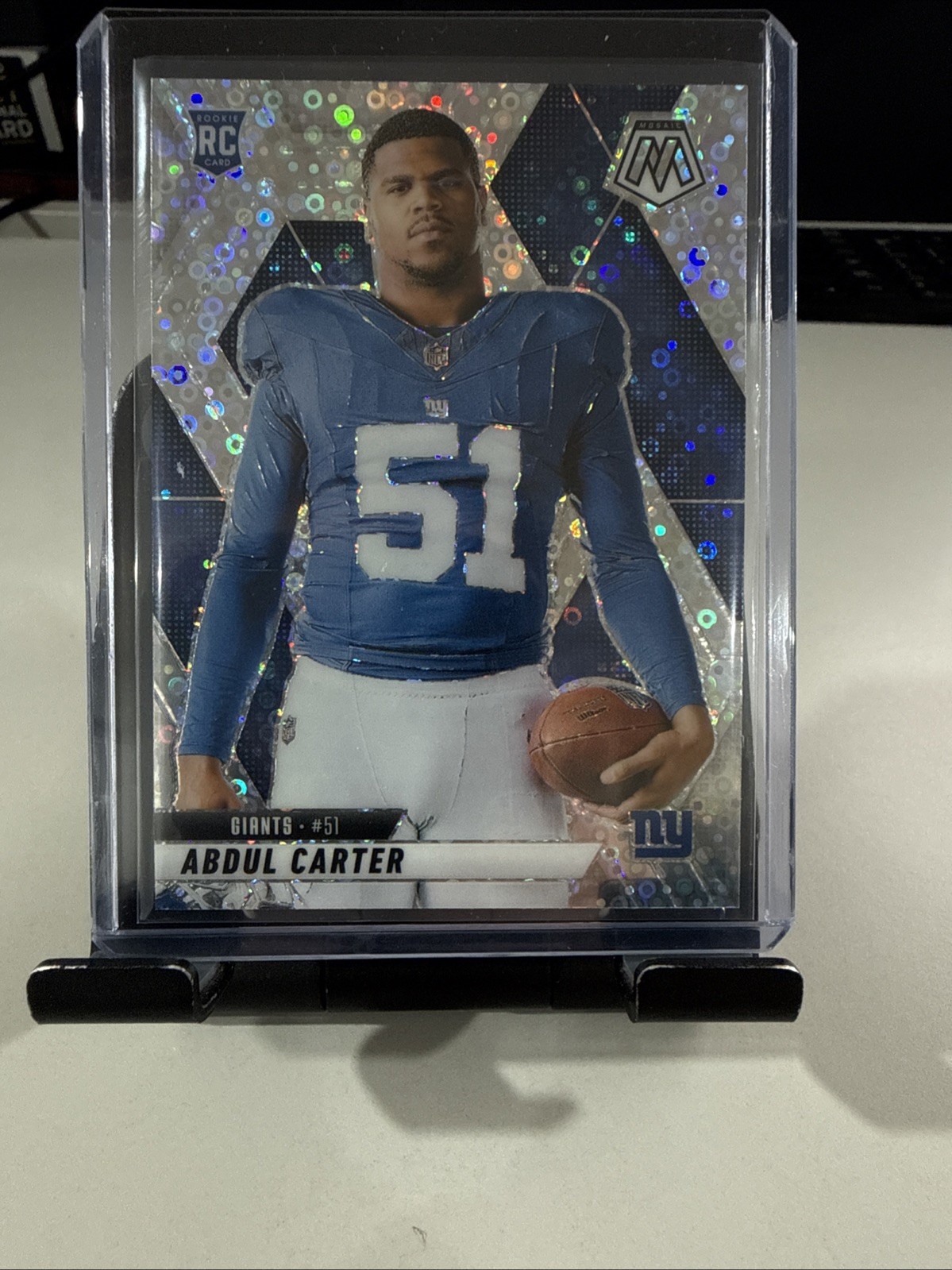 2025 Panini Mosaic - Silver No Huddle SSP Abdul Carter RC #282 Variant