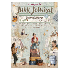Stamperia Secret Diary Junk Journal Stickers Cut-outs Backgrounds Journal Floral