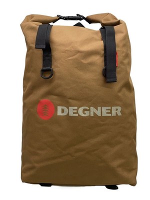 DEGNER Backpack Brown Plain