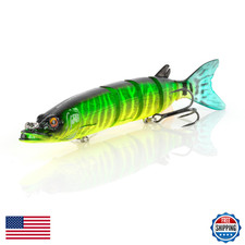 Savage Gear 3D Hard Pike Fishing Bait 4 2/5 Oz Firetiger Realistic Contours